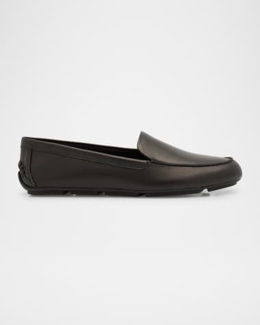 Eileen Fisher Shore Soft Leather Casual Loafers