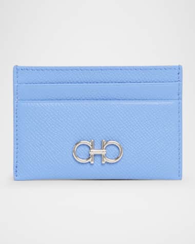 Ferragamo The Gancini Leather Card Case