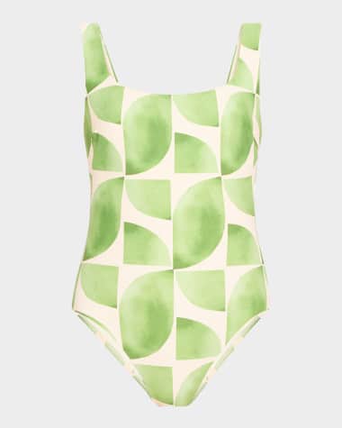 Seafolly Sunray Retro One-Piece Swimsuit