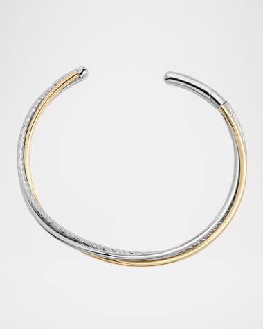 DEMARSON Odell Two-Tone Collar Necklace