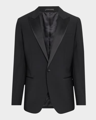 Reiss Men's Poker Modern-Fit Tuxedo Jacket