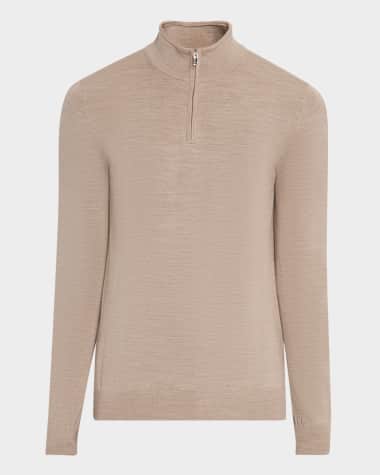 Reiss Men's Blackhall Quarter-Zip Sweater