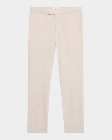Reiss Men's Found Drawcord-Waist Trousers
