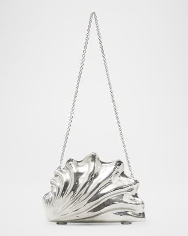 Silver Designer Clutches for Women | Neiman Marcus
