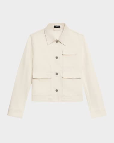Theory Casual Denim Jacket