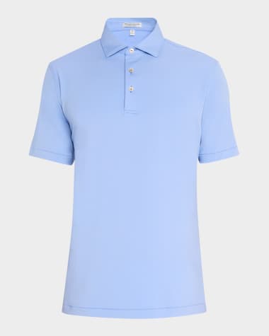 Peter Millar Men's Adover Performance Jersey Polo Shirt