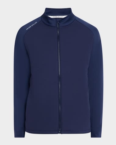 Peter Millar Men's Merge Hybrid Full-Zip Jacket