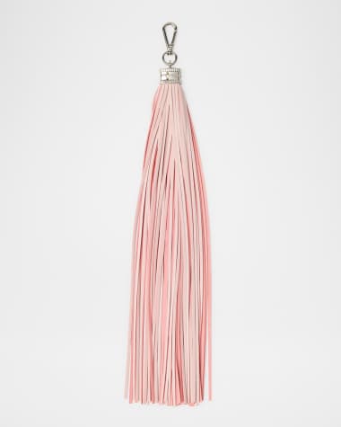 McQueen Tassel Leather Charm
