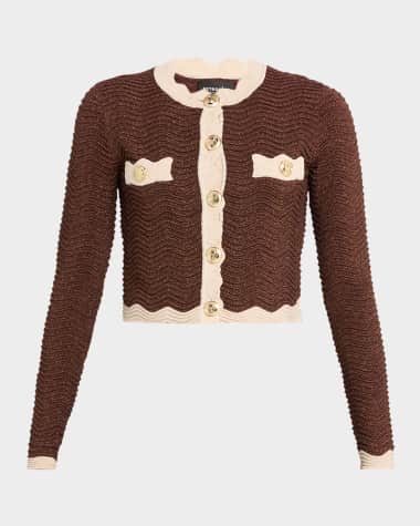 Retrofete Dallys Sparkly Knit Jacket