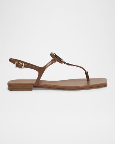 Roger Vivier Viv By The Sea Slingback Sandals