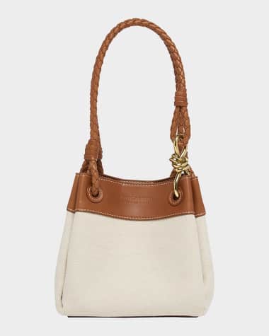 Bottega Veneta Parachute Small Canvas Shoulder Bag