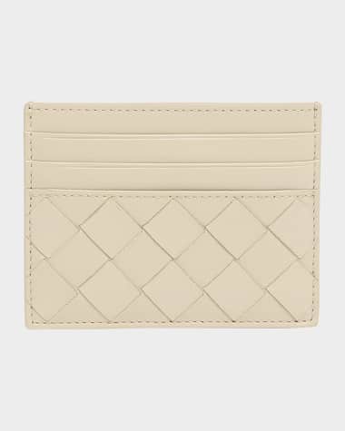 Bottega Veneta Intrecciato Leather Card Holder