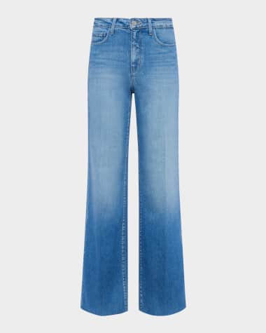 L'Agence Scottie High-Rise Wide-Leg Jeans