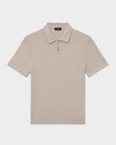 Theory Men's Goris Polo Shirt in Light Bilen