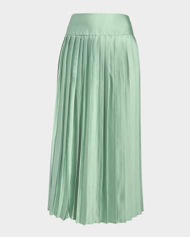AS by DF Matcha Pleated Skirt