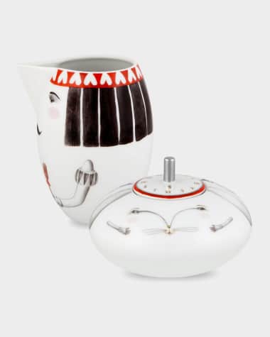 Vista Alegre Tea with Alice Sugar Bowl & Milk Jug Gift Set