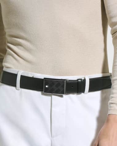 Montblanc Men's Extreme 3.0 Plate-Buckle Leather Belt