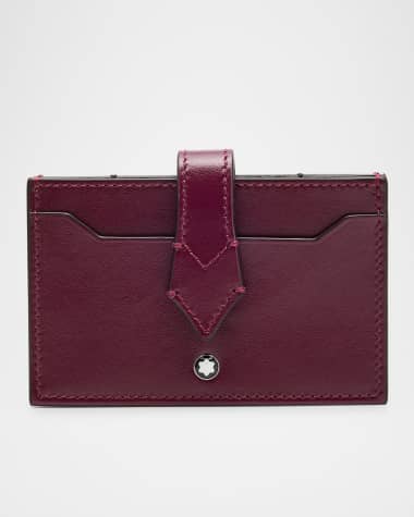 Montblanc Men's Meisterstuck Leather Card Holder