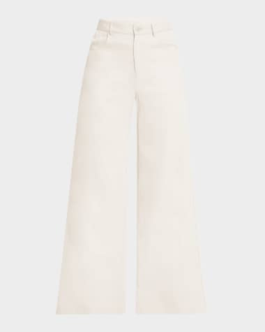 Sablyn Adrianna Exaggerated Wide-Leg Pants