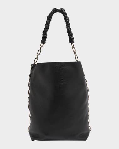 Gabriela Hearst Chain Leather Tote Bag