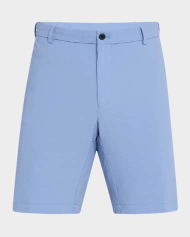 Peter Millar Men's Matlock Seersucker Performance Shorts