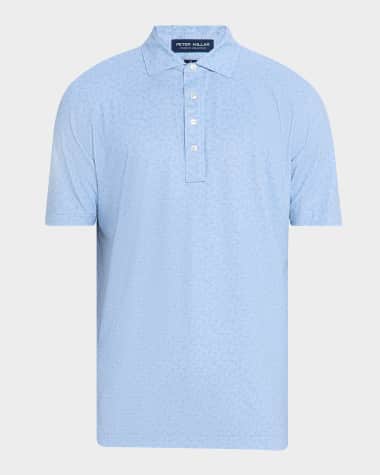 Peter Millar Men's Avenue Performance Jersey Polo Shirt