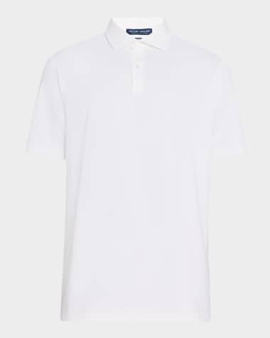 Peter Millar Men's Albatross Slim Pique Polo Shirt