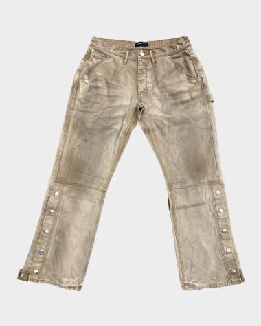 PURPLE Men's Bentonite Snap Carpenter Pants