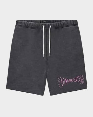PURPLE Men's Heavy Fleece Sweat Shorts