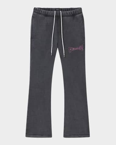 PURPLE Men's Heavy Fleece Flare Sweatpants