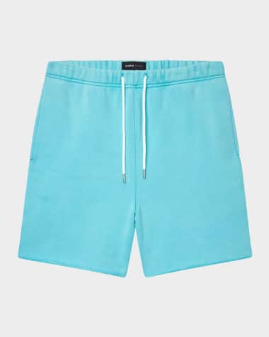 PURPLE Men's Heavy Fleece Sweat Shorts