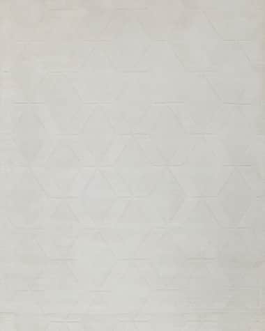 Exquisite Rugs Brunello Hand-Loomed White Rug, 12' x 15'