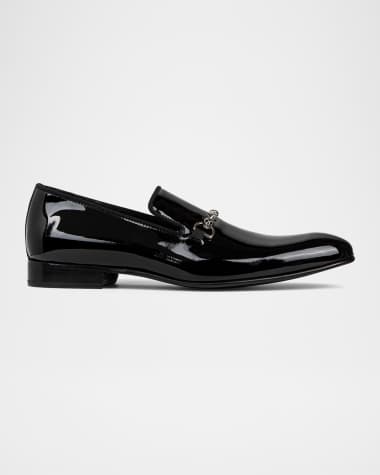Donald Pliner Men's Patent Leather Bit Loafers