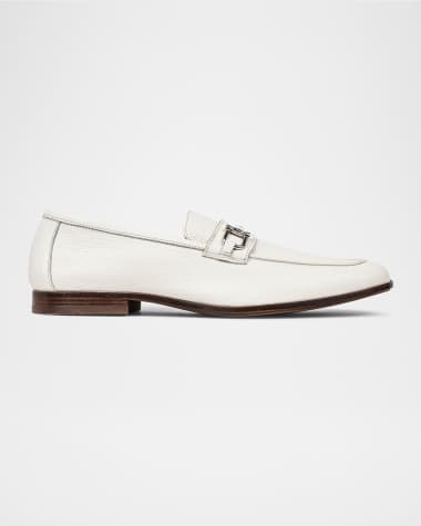Donald Pliner Men's Slade Leather Bit Loafers