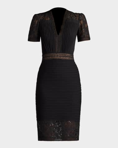 black dress neiman marcus 1960s Norman Hartnell for Neiman Marcus Black Wool Beaded Dress