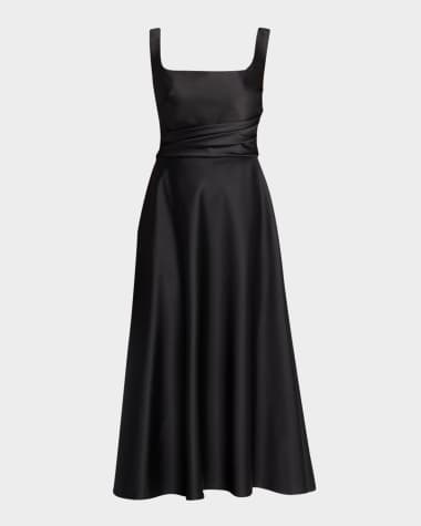 Ungaro Sleeveless A-Line Midi Dress