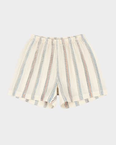 Konges Slojd Boy's Vincent Multicolor Striped Shorts, Size 9M-6