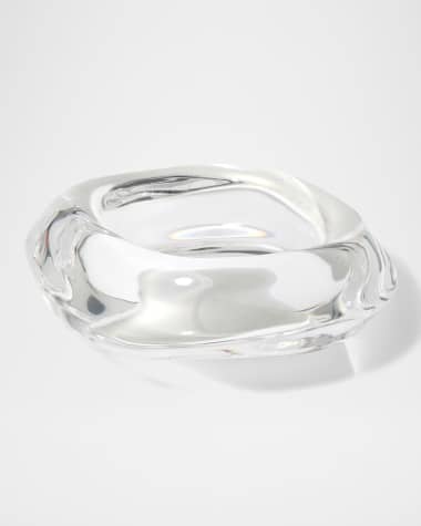 Alexis Bittar Liquid Lucite Wave Bangle Bracelet