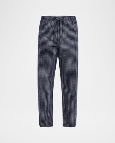 Derek Rose Men's Braemar Brushed Cotton Pajama Pants
