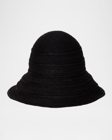 Janessa Leone Zeke Straw Bucket Hat