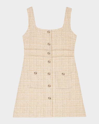 Maje Rilarte Tweed Mini Dress