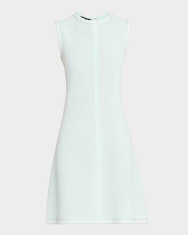 Misook Modern-Fit Sleeveless Tweed Knit Dress