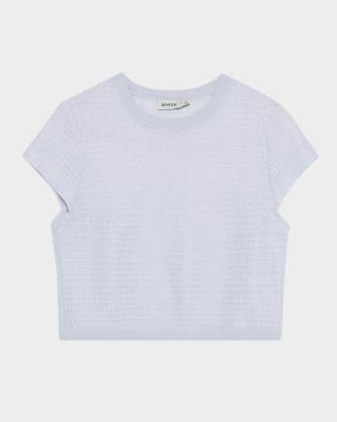 SIMKHAI Lidi Knit Crop Top