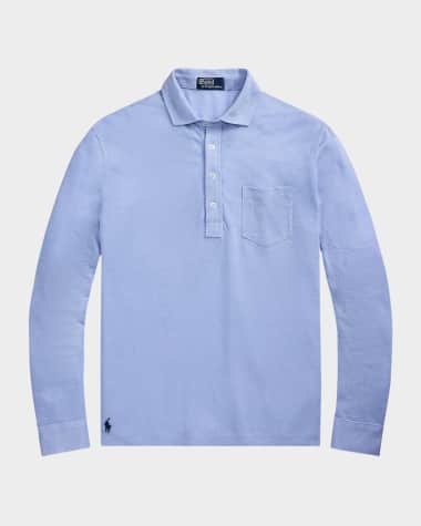 Polo Ralph Lauren Men's Linen Mesh Polo Shirt