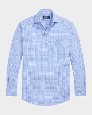 Polo Ralph Lauren Men's Glen Plaid Poplin Sport Shirt