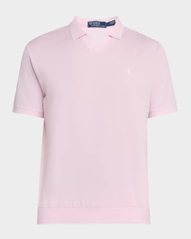 Polo Ralph Lauren Men's Jacquard Mesh Polo Shirt