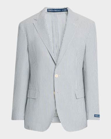 Polo Ralph Lauren Men's Polo Soft Tailored Seersucker Sport Coat