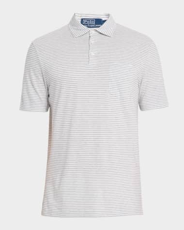 Polo Ralph Lauren Men's Striped Lisle Polo Shirt
