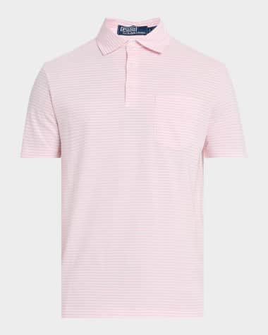 Polo Ralph Lauren Men's Striped Lisle Polo Shirt