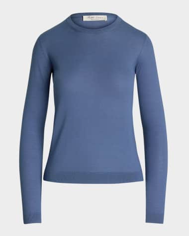 Ralph Lauren Collection Crewneck C2C Cashmere Jersey Sweater